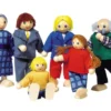 Biegepuppen - Puppenfamilie mit Großeltern