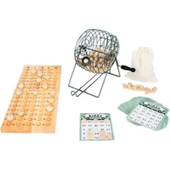 Bingo, komplettes Set m. 75 Kugeln