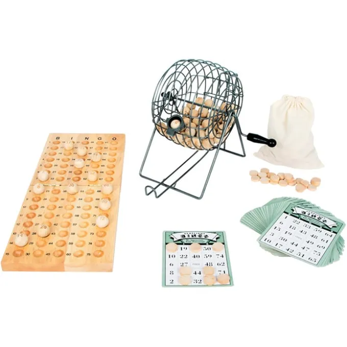Bingo, komplettes Set m. 75 Kugeln