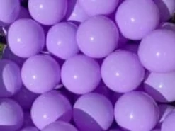 Bälle für Bällebad (7 cm) - 100 Stk., lavendel