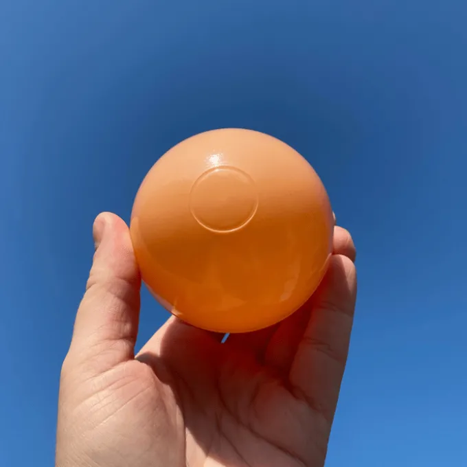 Bälle für Bällebad (7 cm) - 100 Stk., orange