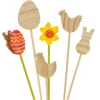 Blumenstäbe zum selber malen - Ostern, 12 Stk