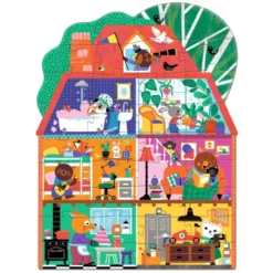 Bodenpuzzle mit 36 Teilen – Das Haus