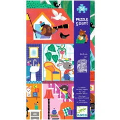 Bodenpuzzle mit 36 Teilen – Das Haus