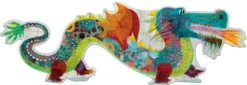 Bodenpuzzle mit 58 Teilen – Drache Leon