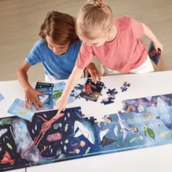 Bodenpuzzle mit 200 Teilen - Unter dem Meer