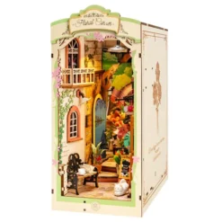 Book Nook Bausatz – Blumige Ecke