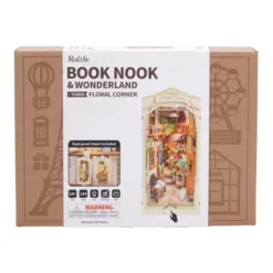 Book Nook Bausatz – Blumige Ecke