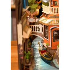 Book Nook Bausatz – Romantisches Venedig