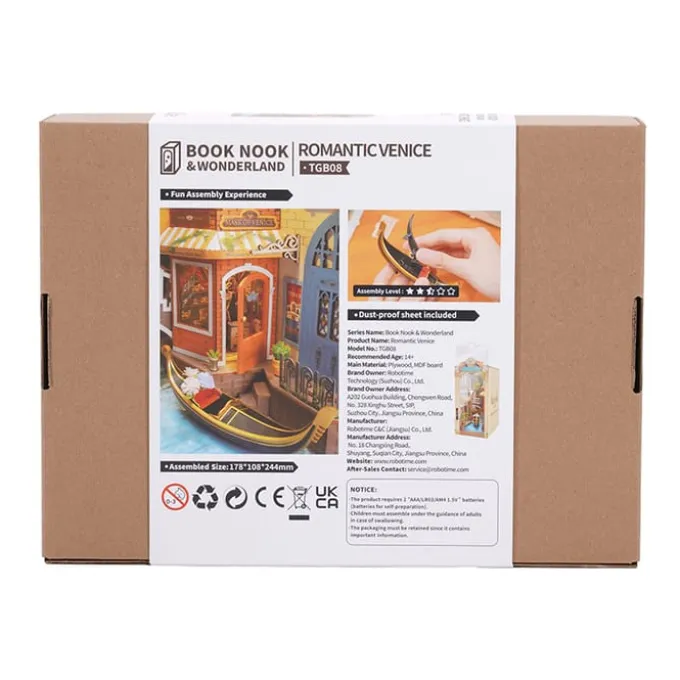Book Nook Bausatz – Romantisches Venedig
