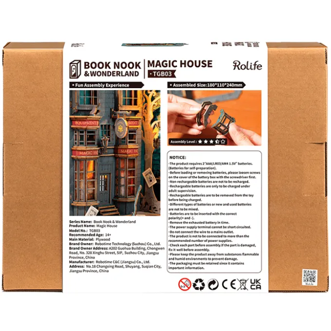 Book Nook Bausatz – Zauberhaus