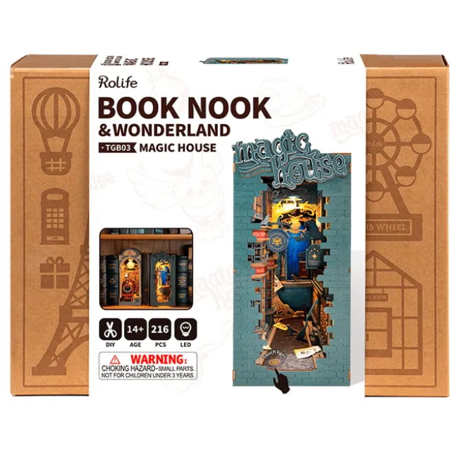 Book Nook Bausatz – Zauberhaus