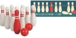 Bowling - Set aus Holz