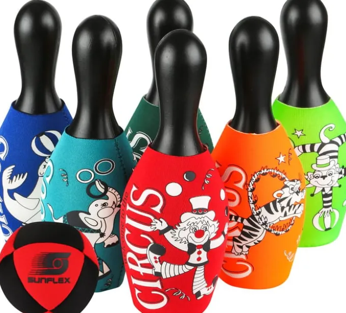 Bowlingset - Kegelspiel - Zirkus