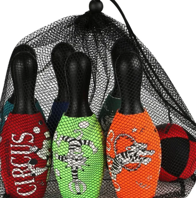 Bowlingset - Kegelspiel - Zirkus