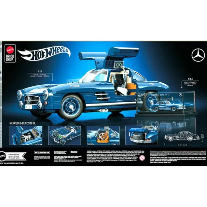 Brick Shop - Mercedes-Benz 300SL - 1.600 Teile