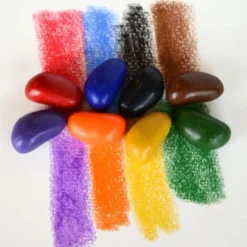Bunte Kreide - Crayon Rocks 8 Stk. in Stoffbeutel