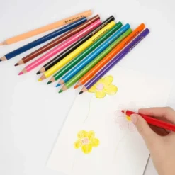 Buntstifte Jumbo - verschiedene Farben, 12 Stk.