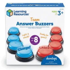 Buzzer für 2 Teams, 2 x 4 Stk