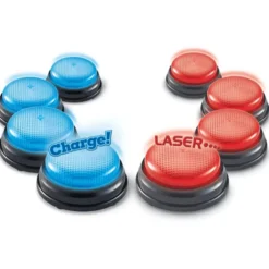 Buzzer für 2 Teams, 2 x 4 Stk