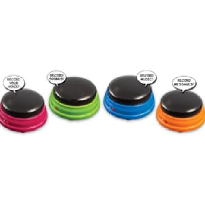 Buzzer mit Aufnahmefunktion - 4 Stk.