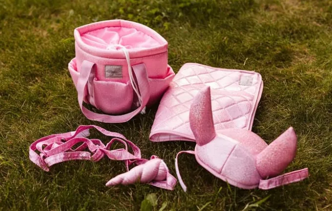 byASTRUP Zubehör - Schabracke & Haube, pink