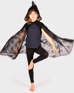 Cape mit Spinnennetzen