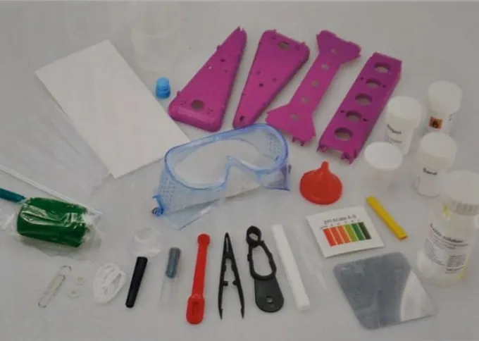 Chemieset mit 60 Experimenten