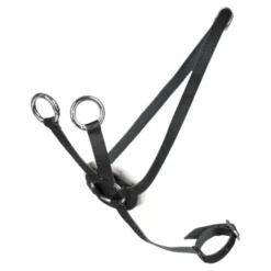 Cheval Roi - Martingal, schwarz/silber