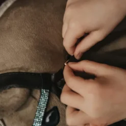 Cheval Roi - Zaumzeug, braun mit Strass