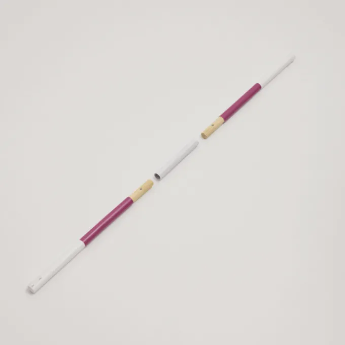 Cheval Roi Zubehör, Balken, weiß/rosa, 2 Stk.