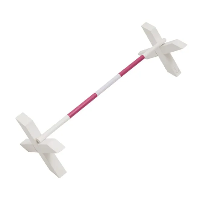 Cheval Roi Zubehör - Cavaletti, weiß/rosa