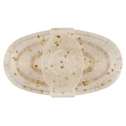 Cheval Roi Zubehör - Gummistriegel, gold