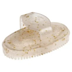 Cheval Roi Zubehör - Gummistriegel, gold