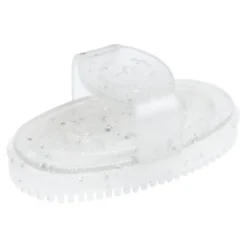 Cheval Roi Zubehör - Gummistriegel, silber