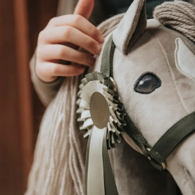 Cheval Roi Zubehör - Rosette, salbeigrün