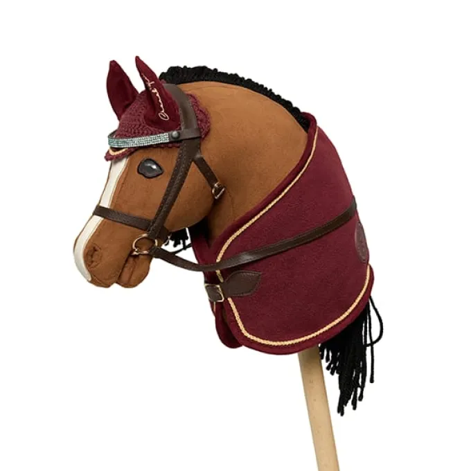 Cheval Roi Zubehör - Satteldecke, bordeaux