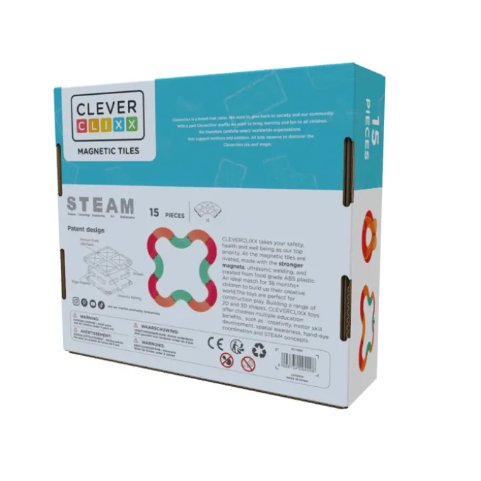 Cleverclixx |Autobahn Zubehör - Bögen, 15 Stk.