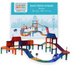 Cleverclixx | Autorennbahn Intense, 65 Teile