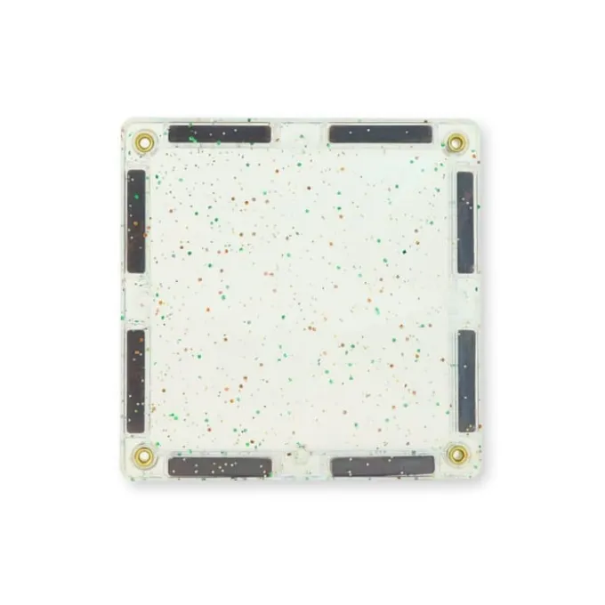 Cleverclixx | Glitter transparent/pink, 16 Stk