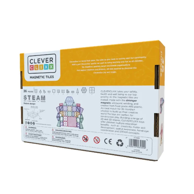 Cleverclixx | Pastel Mini, 36 Teile