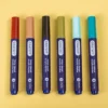 Crateit - Acrylfilzstifte Nature 3mm, 6 Stk.