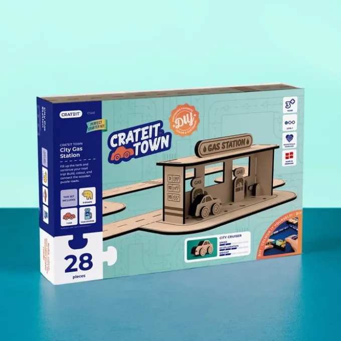 Crateit Town - Tankstelle, 28-tlg.