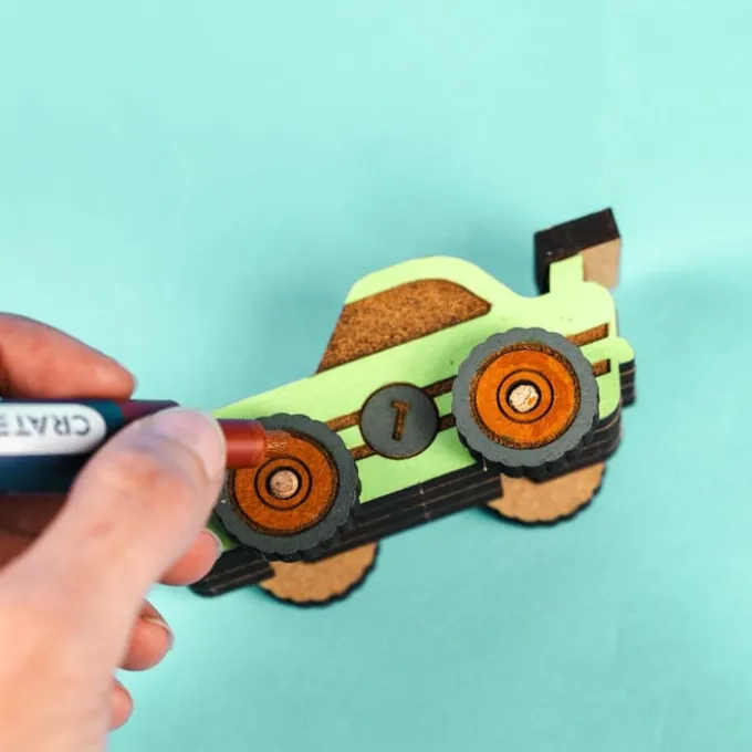 Crateit Town - Turbo Rennauto, 1 Stk.