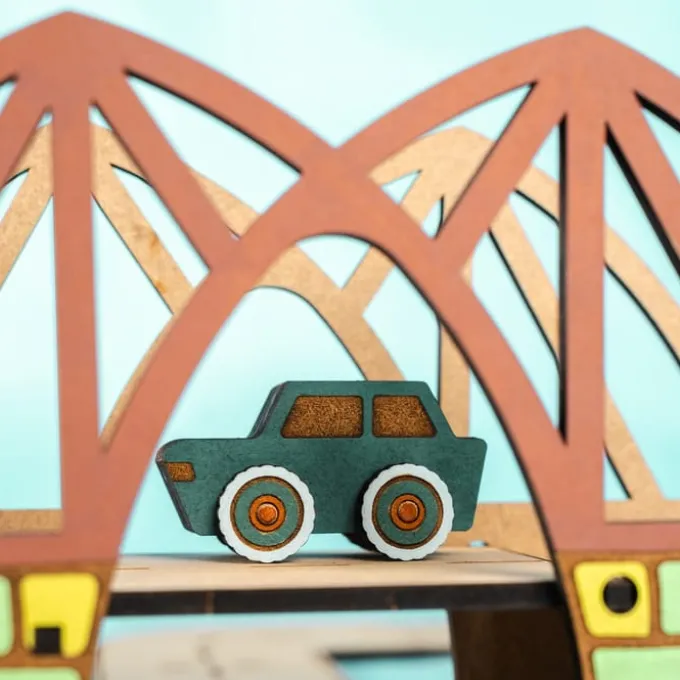 Crateit Town - Zugbrücke, 20-tlg.