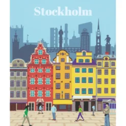 CreArt Malen nach Zahlen - Stockholm
