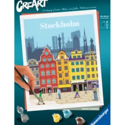 CreArt Malen nach Zahlen - Stockholm