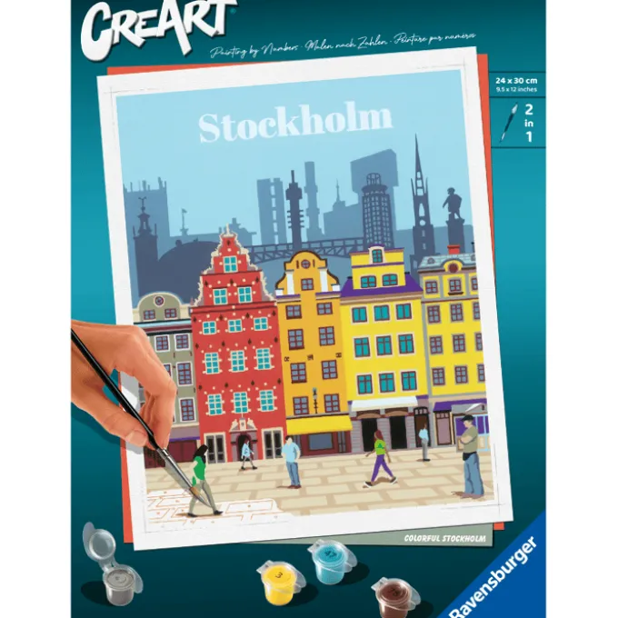 CreArt Malen nach Zahlen - Stockholm