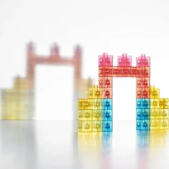 Cubes 2 cm - transparent, 100 Stk.