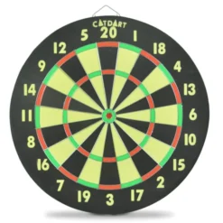 Dartscheibe inkl. Pfeilen - doppelseitig